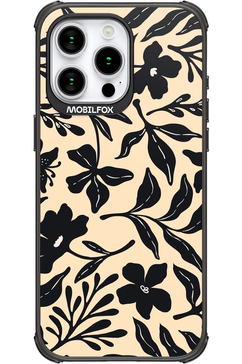 Black Flowers 2.0 - Apple iPhone 15 Pro Max
