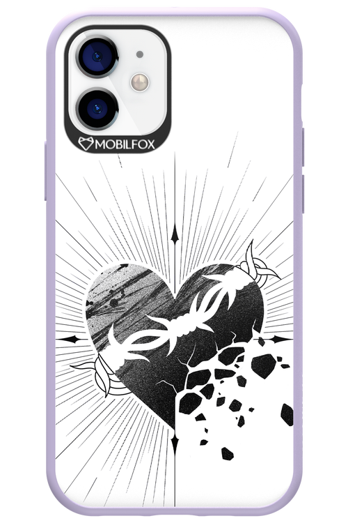 Fekete Szív 2.0 - Apple iPhone 12