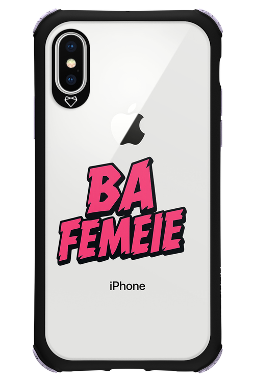 Ba F Pink - Apple iPhone X