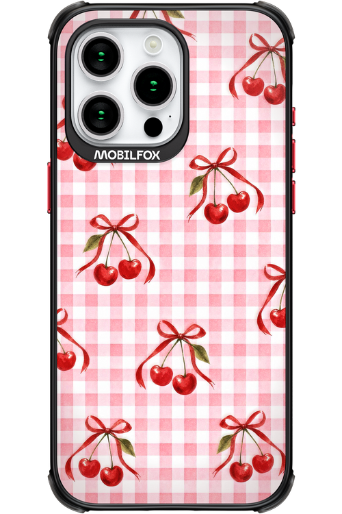 Pink Cherry Checked 2.0 - Apple iPhone 15 Pro Max