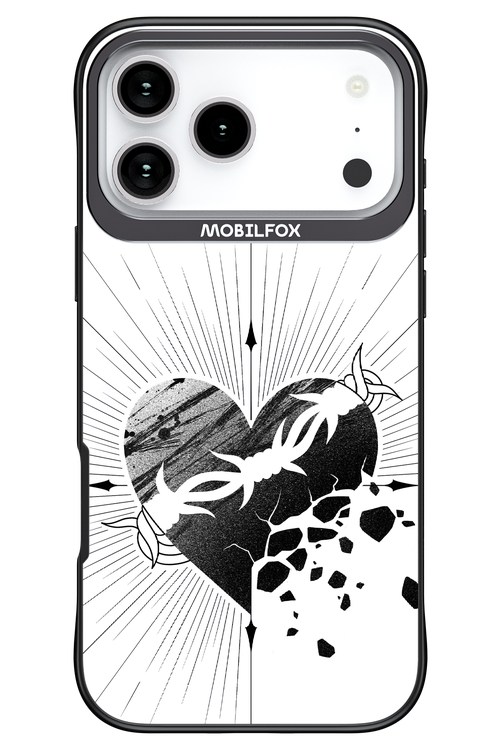 Fekete Szív 2.0 - Apple iPhone 17 Pro Max