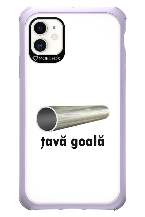 Țavă Goală White - Apple iPhone 11