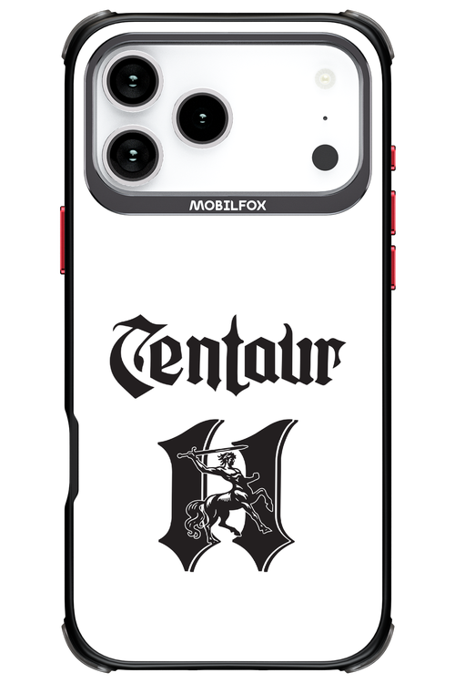 Centaur Logo White 2.0 - Apple iPhone 17 Pro Max