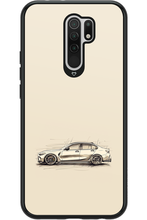 Sketch Car - Xiaomi Redmi 9