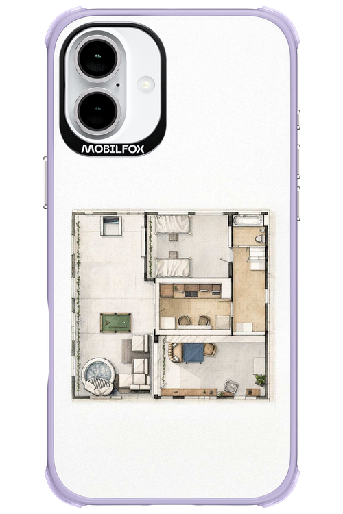 House Sketch 2.0 - Apple iPhone 16 Plus