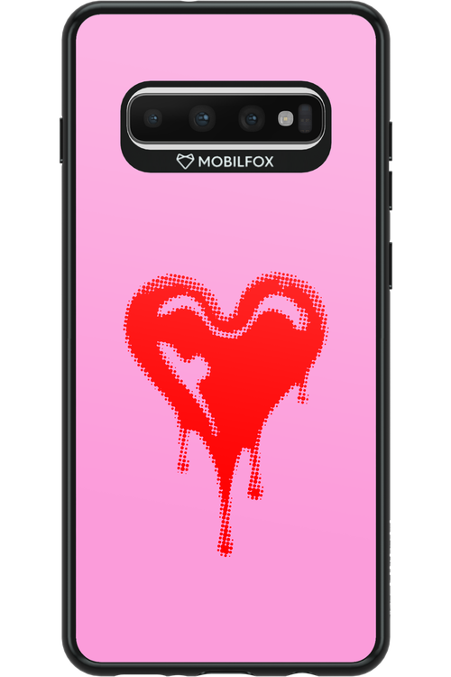 Heart Pink - Samsung Galaxy S10+