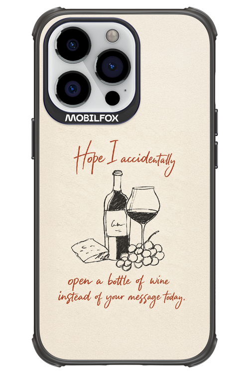 Bottle of wine 2.0 - Apple iPhone 13 Pro