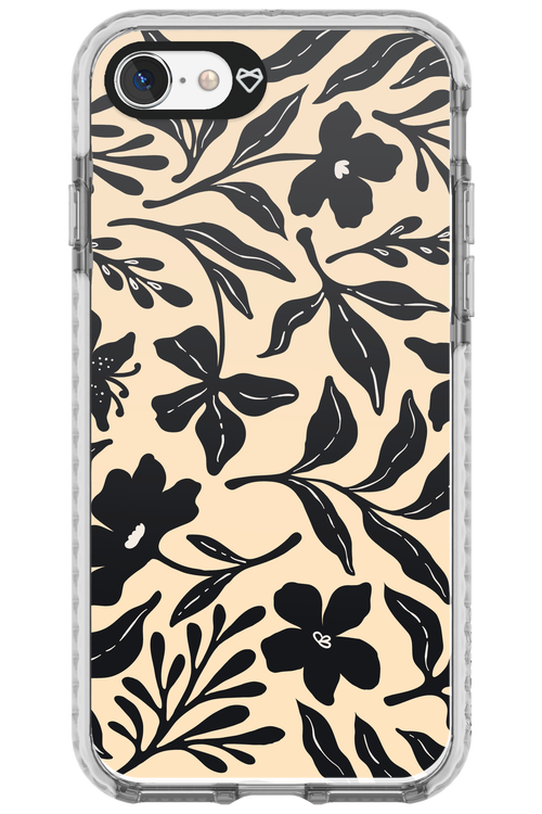 Black Flowers 2.0 - Apple iPhone SE 2022