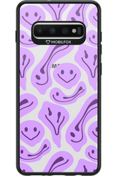 Fluid Smiley Purple - Samsung Galaxy S10+