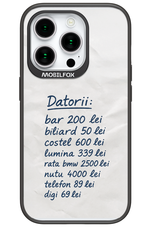 The List - Apple iPhone 15 Pro