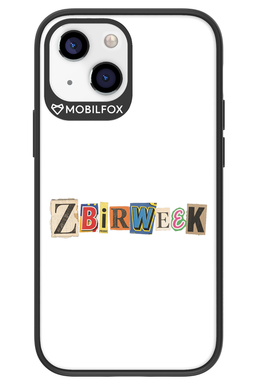 Zbirweek (white) 2.0 - Apple iPhone 13 Mini