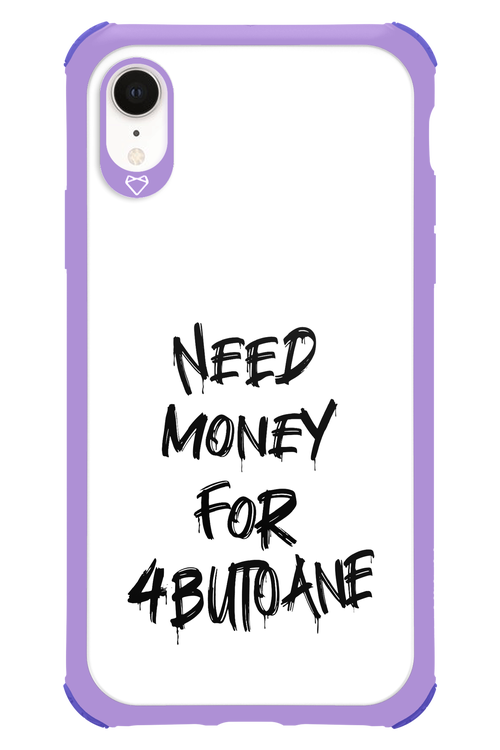 Need Money For Butoane Black - Apple iPhone XR