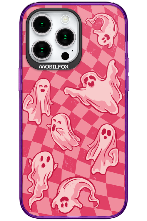 Strawberry Ghosts - Apple iPhone 15 Pro Max