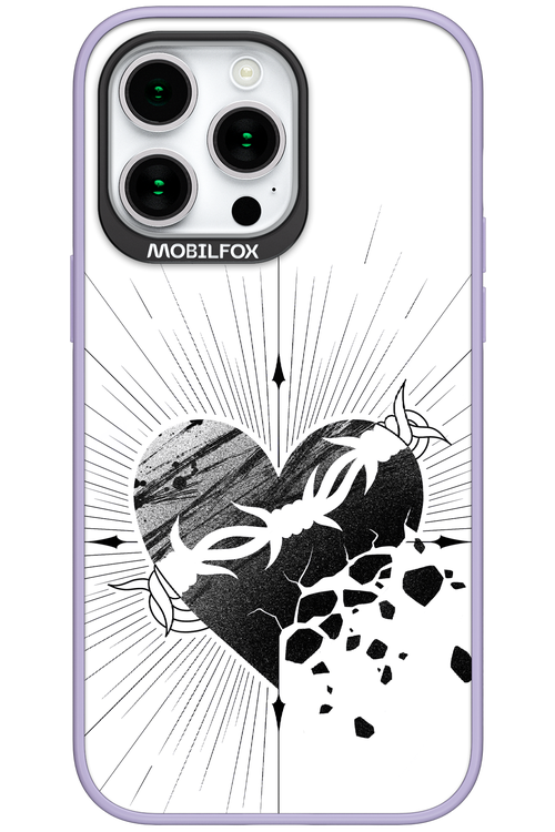 Fekete Szív 2.0 - Apple iPhone 15 Pro Max