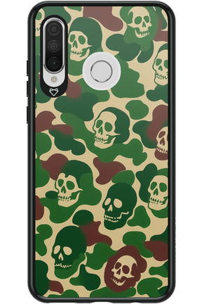 Camo Skull - Huawei P30 Lite