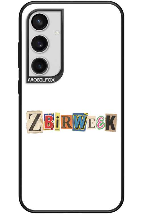 Zbirweek (white) 2.0 - Samsung Galaxy S24+