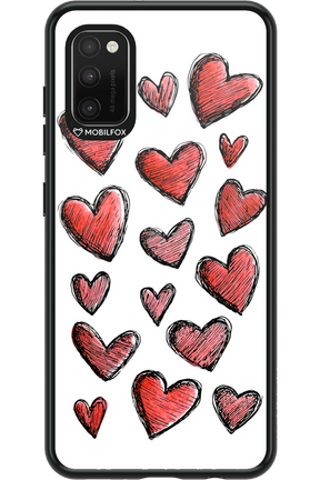 Red Love - Samsung Galaxy A41