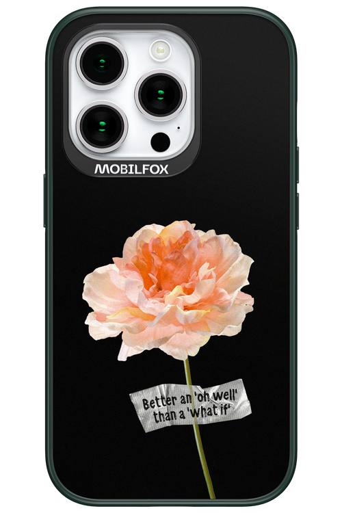 Flower Black - Apple iPhone 15 Pro