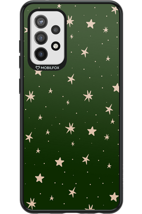 Forest Green Stars - Samsung Galaxy A72