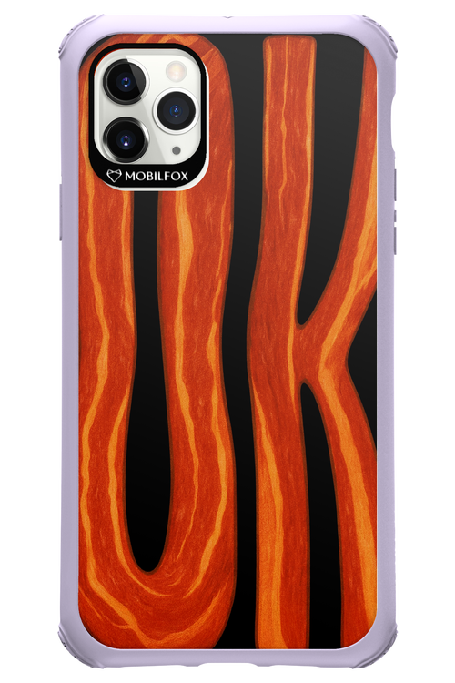 OK (Black-Red) - Apple iPhone 11 Pro Max