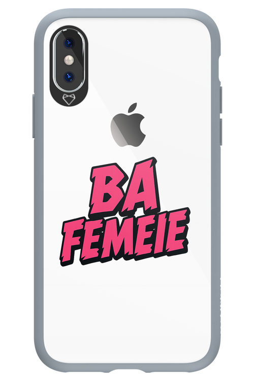 Ba F Pink - Apple iPhone X