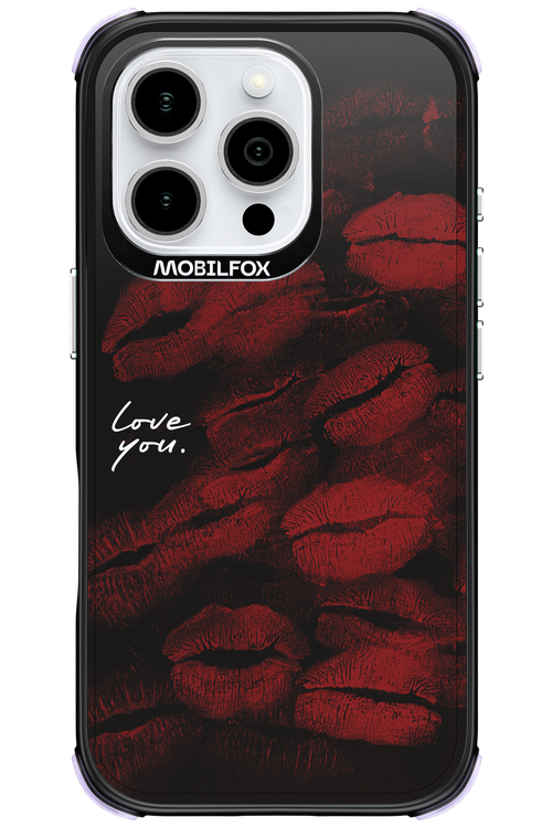 LOVE U BLACK 2.0 - Apple iPhone 16 Pro