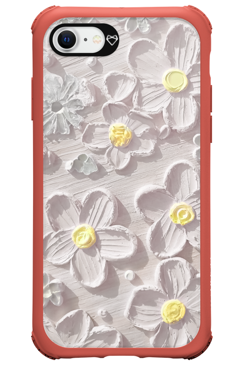 White Flowers 2.0 - Apple iPhone SE 2022