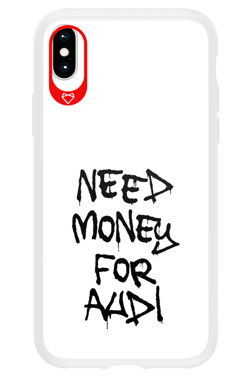 Need Money For Audi Black - Apple iPhone X