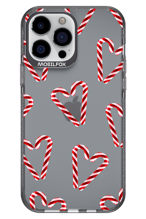 Candy Cane Hearts - Apple iPhone 13 Pro Max