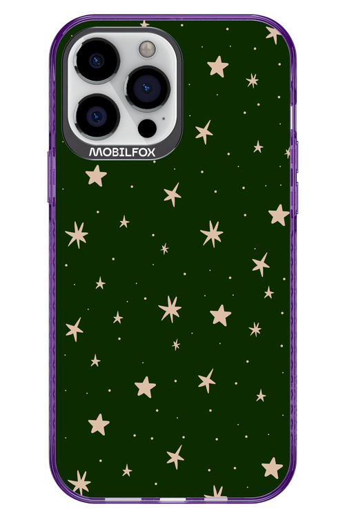 Forest Green Stars - Apple iPhone 13 Pro Max