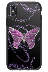 Butterfly Necklace - Apple iPhone X
