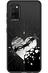 Fehér Szív - Samsung Galaxy A41