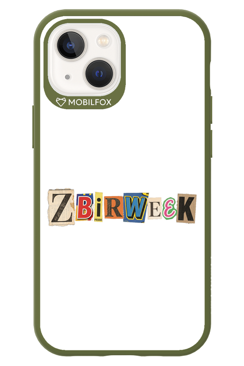 Zbirweek (white) 2.0 - Apple iPhone 13 Mini