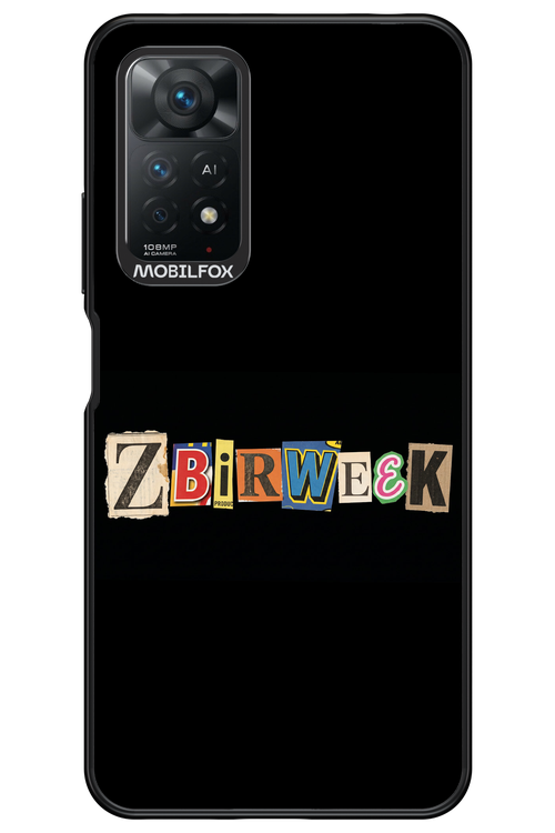 Zbirweek (black) 2.0 - Xiaomi Redmi Note 11Pro 4G/5G