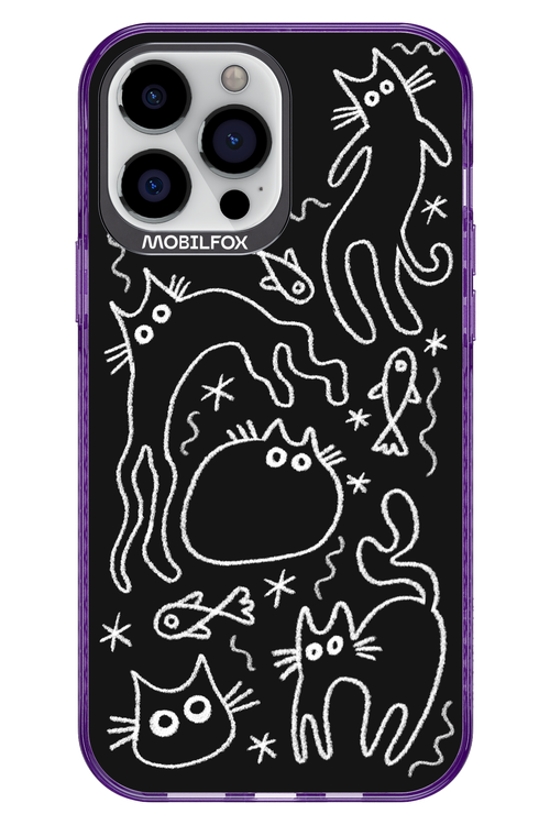 CHALK_CATS 2.0 - Apple iPhone 13 Pro Max