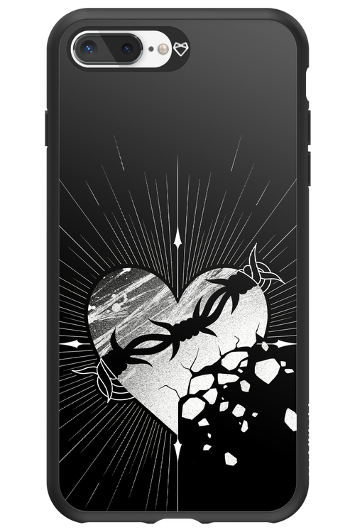 Fehér Szív 2.0 - Apple iPhone 8 Plus