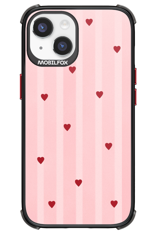 Red Little Hearts 2.0 - Apple iPhone 14
