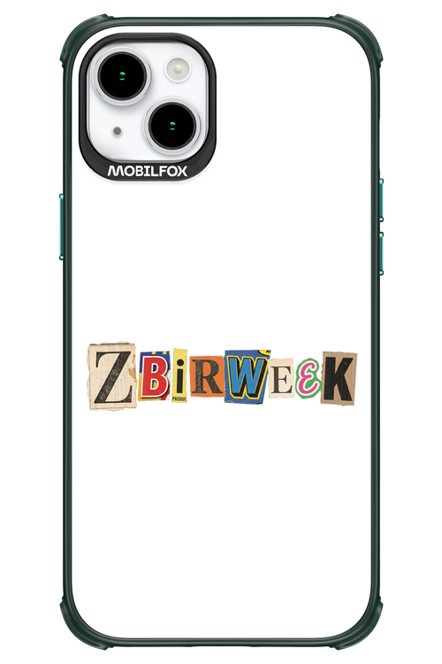 Zbirweek (white) 2.0 - Apple iPhone 15 Plus