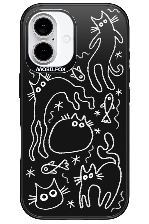 CHALK_CATS 2.0 - Apple iPhone 16
