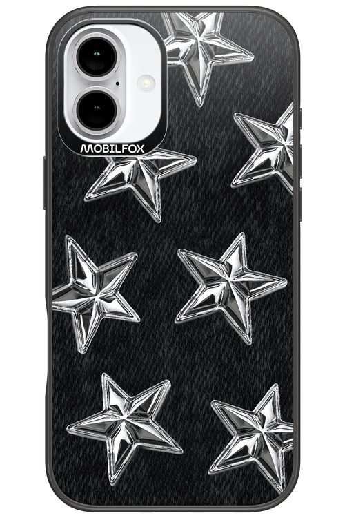 Chrome Stars - Apple iPhone 16 Plus