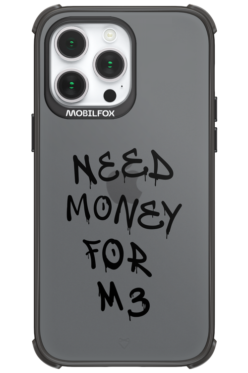 Need M3 Transparent Black - Apple iPhone 14 Pro Max