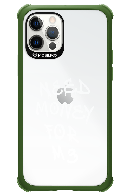 Need M3 Transparent White - Apple iPhone 12 Pro