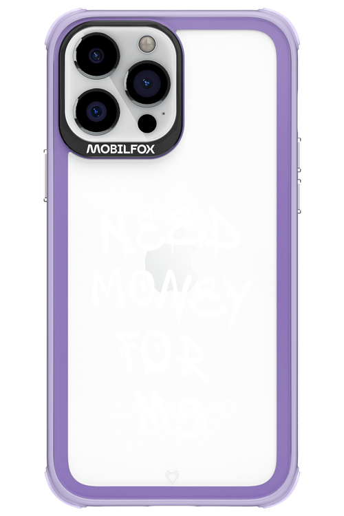 Need M3 Transparent White - Apple iPhone 13 Pro Max