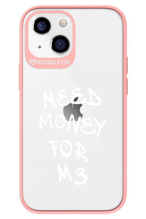 Need M3 Transparent White - Apple iPhone 13 Mini