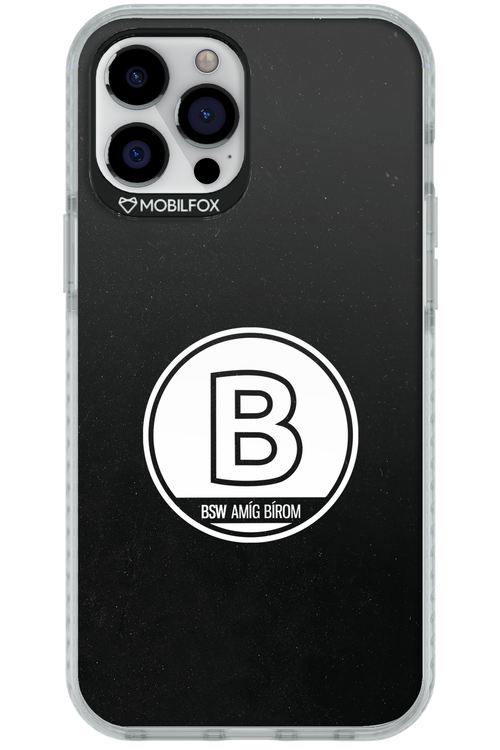 Amig bírom Black - Apple iPhone 12 Pro Max