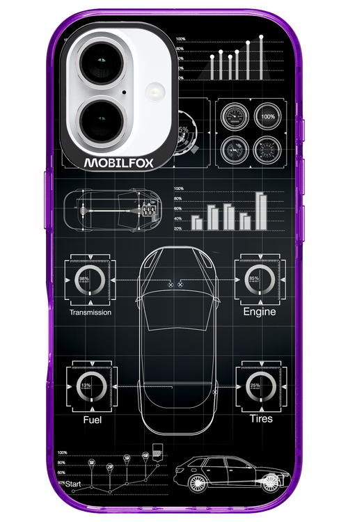 Cyber Grid 2.0 - Apple iPhone 16