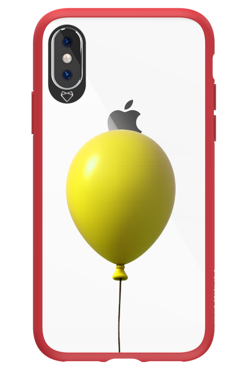 Yellow Balloon - Apple iPhone X