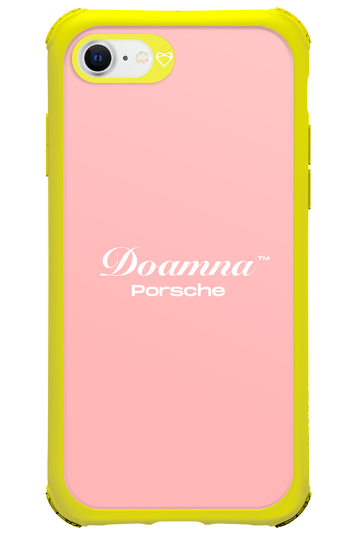 Doamna Porsche (pink) - Apple iPhone 8