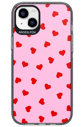 Sprinkle Heart Pink - Apple iPhone 14 Plus