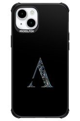 ⁠ ⁠Azteca A Chrome Logo - Apple iPhone 15 Plus